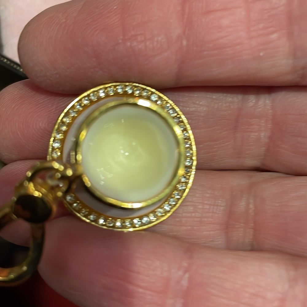 RARE Juicy Couture tea cup charm YJRU1087 retired tagged box - Picture 7 of 15